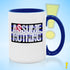 Assume Nothing Leather Pride Flag Color Accent Mug