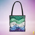 Gay Male Pride Waves Tote Bag