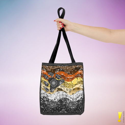 Bear Pride Waves Tote Bag