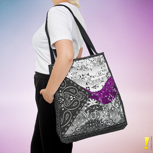 Demisexual Pride Waves Tote Bag