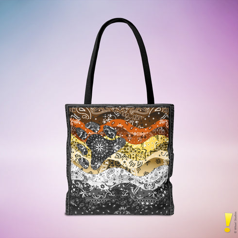 Bear Pride Waves Tote Bag