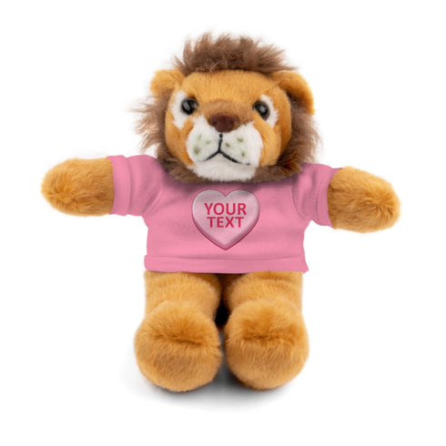 Personalized Candy Heart Stuffed Animal with Tee