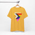 Personalized Pride Triangle: Your Flag, Your Voice T-Shirt