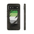 Aromantic Pride Flag Ripped Reveal Tough Case