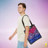 Bisexual Pride Waves Tote Bag