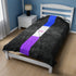 Grunge Drag Pride Flag Stripe Velveteen Plush Blanket