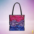 Bisexual Pride Waves Tote Bag