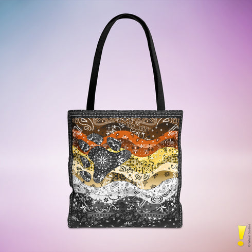 Bear Pride Waves Tote Bag
