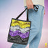 Nonbinary Pride Waves Tote Bag