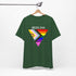 Personalized Pride Triangle: Your Flag, Your Voice T-Shirt
