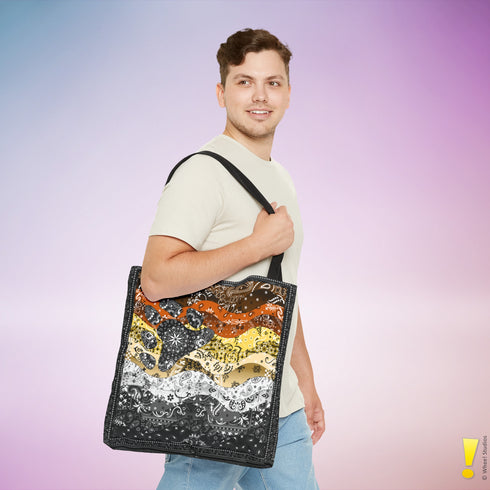Bear Pride Waves Tote Bag