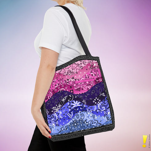 Omnisexual Pride Waves Tote Bag