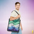 Gay Male Pride Waves Tote Bag