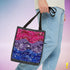 Bisexual Pride Waves Tote Bag