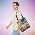 Queer Pride Waves Tote Bag
