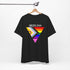 Personalized Pride Triangle: Your Flag, Your Voice T-Shirt
