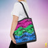 Polysexual Pride Waves Tote Bag