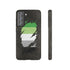 Aromantic Pride Flag Ripped Reveal Tough Case