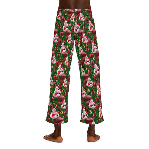 Men's Custom Holiday Ornament Pajama Pants
