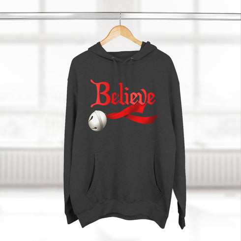 Believe in Magic Jingle Bell Premium Hoodie