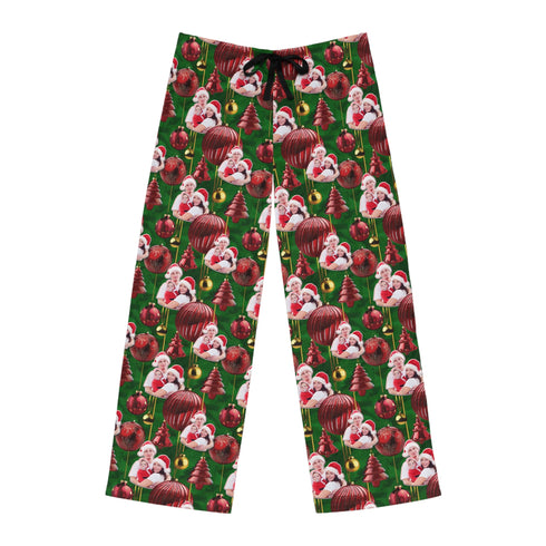 Men's Custom Holiday Ornament Pajama Pants