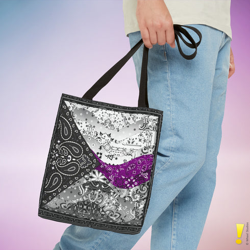 Demisexual Pride Waves Tote Bag