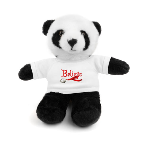 Believe Jingle Bell Stuffed Animals with Tee