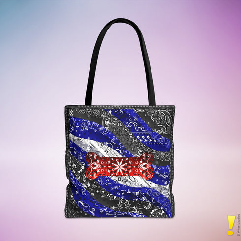 Puppy Pride Waves Tote Bag