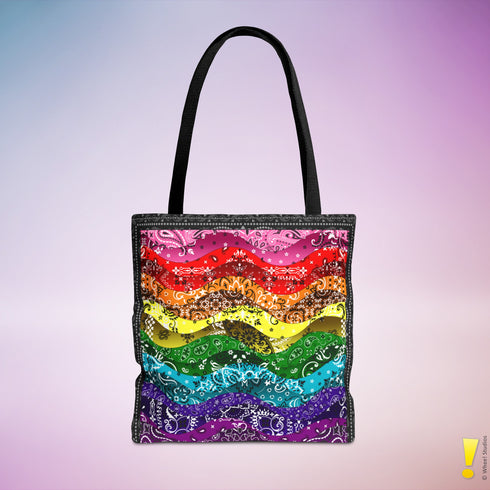 Original LGBTQ Pride Waves Tote Bag