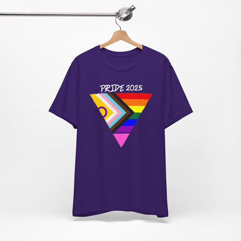 Personalized Pride Triangle: Your Flag, Your Voice T-Shirt