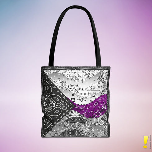 Demisexual Pride Waves Tote Bag
