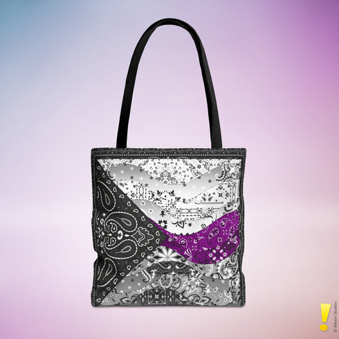 Demisexual Pride Waves Tote Bag