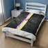 Grunge Twink Pride Flag Stripe Velveteen Plush Blanket