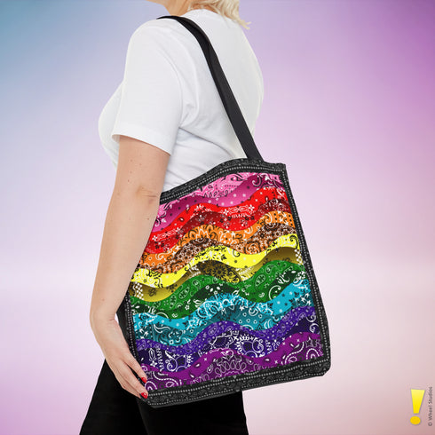 Original LGBTQ Pride Waves Tote Bag