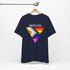 Personalized Pride Triangle: Your Flag, Your Voice T-Shirt