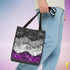 Asexual Pride Waves Tote Bag