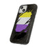 Nonbinary Pride Flag Ripped Reveal Tough Case