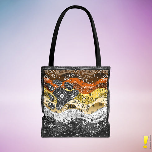 Bear Pride Waves Tote Bag