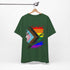 Ripped Reveal Custom Pride Flag Tee