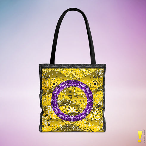 Intersex Pride Waves Tote Bag