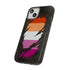 Lesbian Pride Flag Ripped Reveal Tough Case