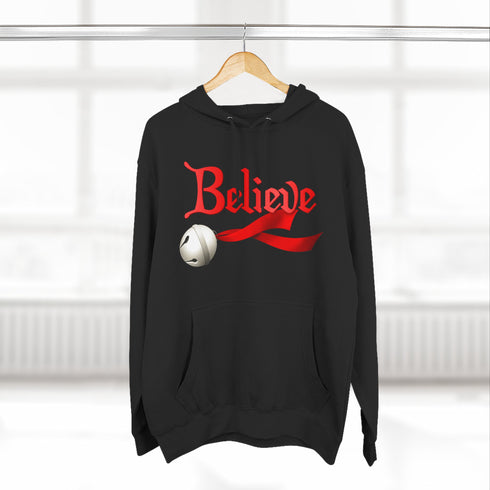 Believe in Magic Jingle Bell Premium Hoodie
