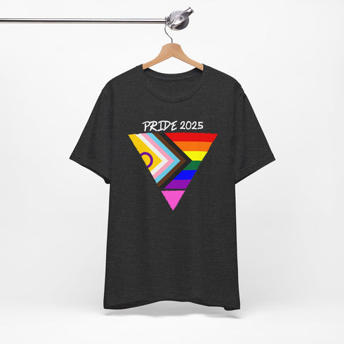 Personalized Pride Triangle: Your Flag, Your Voice T-Shirt