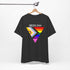 Personalized Pride Triangle: Your Flag, Your Voice T-Shirt