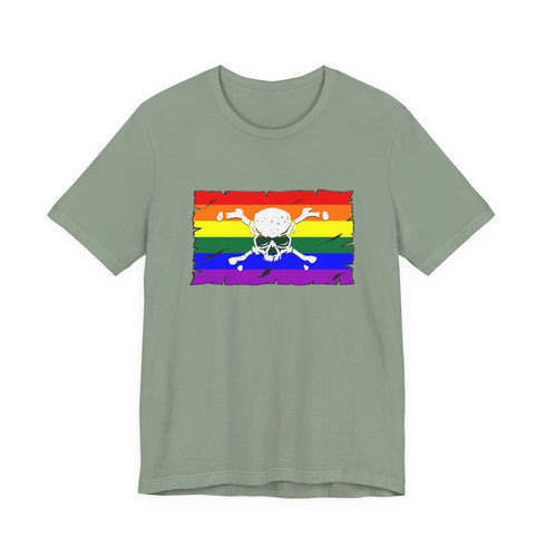 Pirate Pride Custom Flag Tee
