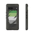 Aromantic Pride Flag Ripped Reveal Tough Case