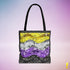 Nonbinary Pride Waves Tote Bag