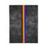 Grunge Philly LGBTQ Pride Flag Stripe Velveteen Plush Blanket
