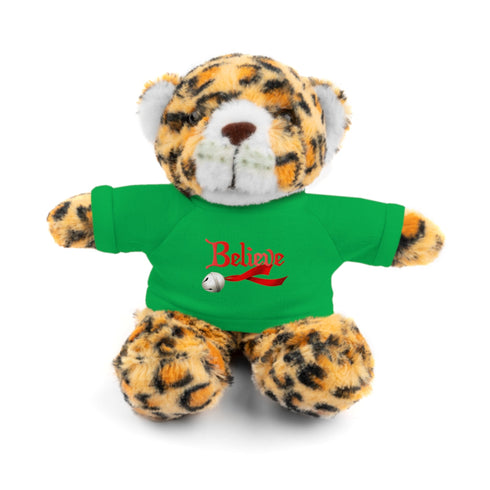 Believe Jingle Bell Stuffed Animals with Tee