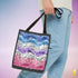 Bigender Pride Waves Tote Bag